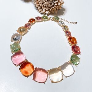 Multicolor  crystal necklace M267